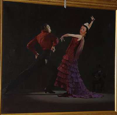 Flamenco dancers