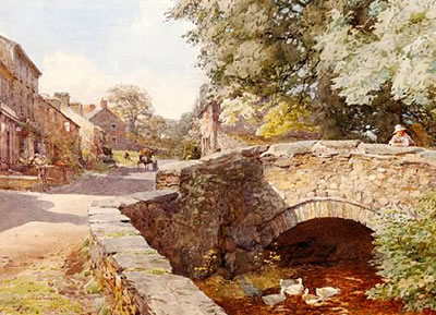Llangryn, North Wales by Ernest Albert Chadwick - Auction record, sale price, and art valuation. Compare with similar artists and explore comparable artworks.