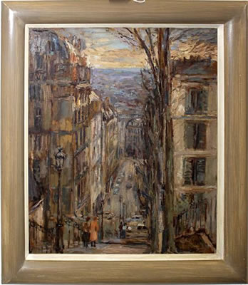 Montmartre, Paris, Winter