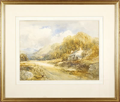 A Roadside cottage, North Wales by John Keeley - Auction record, sale price, and art valuation. Compare with similar artists and explore comparable artworks.