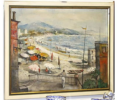 Mediterranean beachscape