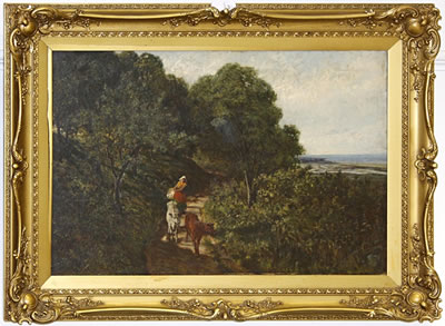 A hillside road, North Wales by John Mallard Bromley - Auction record, sale price, and art valuation. Compare with similar artists and explore comparable artworks.