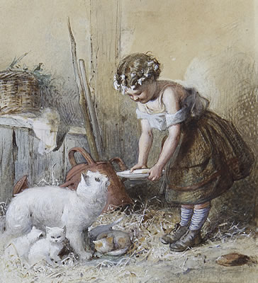 Sample artwork by Richard C Huttula (fl.1866 - 1887), known for painting - View similar artists and auction records