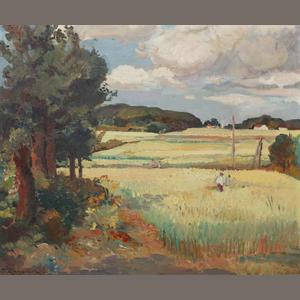 La Rochelle Port; and Cornfield a pair by Pierre Langlade - Auction record, sale price, and art valuation. Compare with similar artists and explore comparable artworks.
