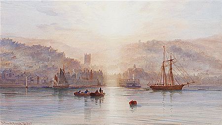 Sample artwork by Arthur Henry Enock (fl.1869 - 1910), known for landscape, rural genre painting - View similar artists and auction records