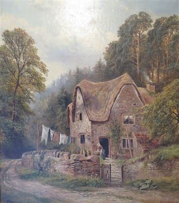 Sample artwork by William Vivian Tippett (1833 - 1910), known for painting - View similar artists and auction records