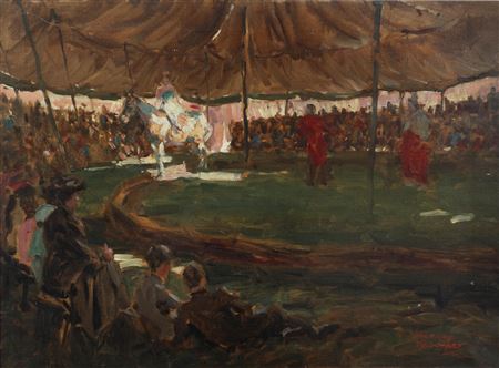 Preparatory sketch for 'The Circus'