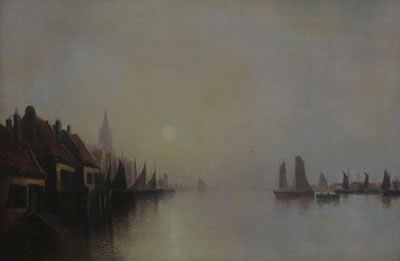 Dutch Fishing Boats in Harbour
