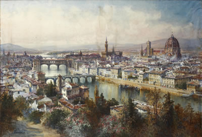A prospect of Florence by Thomas Greenhalgh - Auction record, sale price, and art valuation. Compare with similar artists and explore comparable artworks.