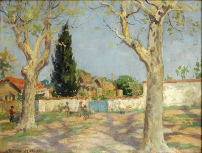 "Sorgues near Orange, Provence"