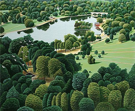 View of the Serpentine