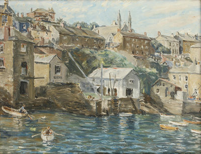 View of a harbour