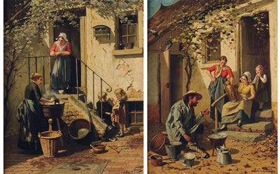 Sample artwork by Lucien Gerard (1852 - 1935), known for painting - View similar artists and auction records