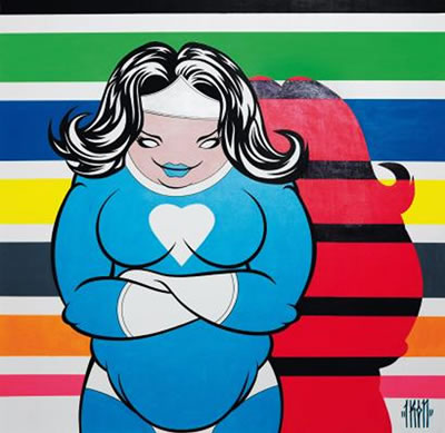 Ava girl will save da world by Ikon - Auction record, sale price, and art valuation. Compare with similar artists and explore comparable artworks.
