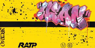 Sample artwork by Weane (Born 1975), known for street art painting - View similar artists and auction records