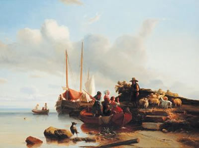 Sample artwork by Ildephonse Stocquart (1819 - 1889), known for painting - View similar artists and auction records