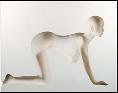 Crawling girl, (Variation A)