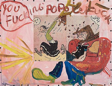 Untitled (Olive Oyl, Popeye Series), 2010