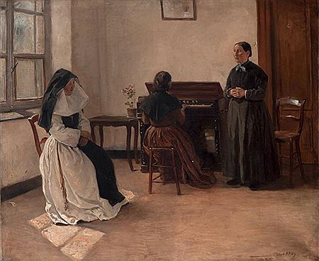 La leçon de piano
