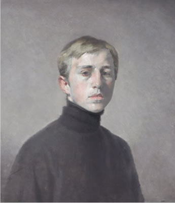 Portrait of Sverre Koren Bjertnaes: Selvportrett