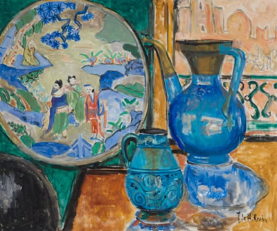 Stilleben med orientalsk fat by Julie de Holmberg Krohn - Auction record, sale price, and art valuation. Compare with similar artists and explore comparable artworks.