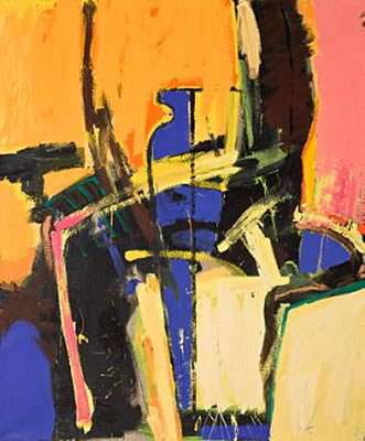 Komposisjon med blå krukke, 1997