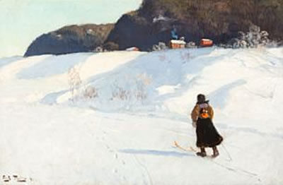 Pike på ski