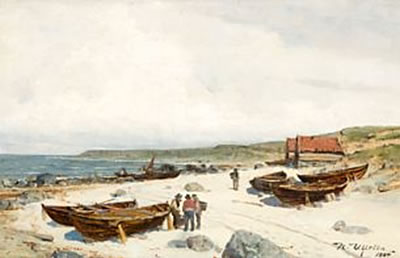Strandparti fra Jæren
