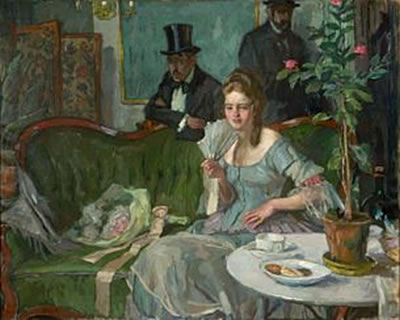 "Im Cafe" by Ferdinand Dorsch - Auction record, sale price, and art valuation. Compare with similar artists and explore comparable artworks.