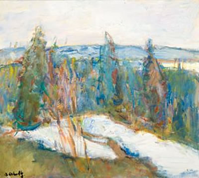 Vårløsning by Alexander Schultz - Auction record, sale price, and art valuation. Compare with similar artists and explore comparable artworks.