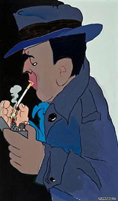 "Humphrey" 1989 by Hariton Pushwagner - Auction record, sale price, and art valuation. Compare with similar artists and explore comparable artworks.