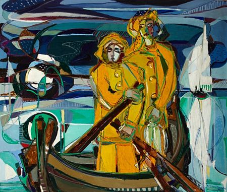 Sample artwork by Erik Harry Johannessen (1902 - 1980), known for painting - View similar artists and auction records