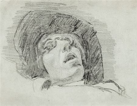 Portrait of Nikolai Astrup: Selvportrett