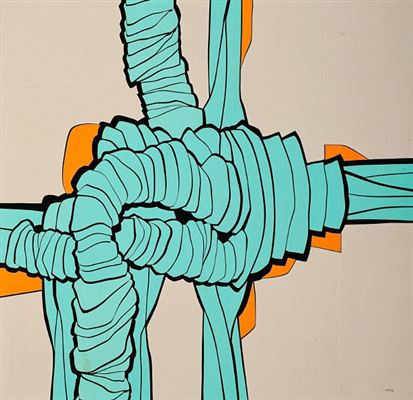 Sample artwork by Tor Hoff (1925 - 1976), known for painting - View similar artists and auction records