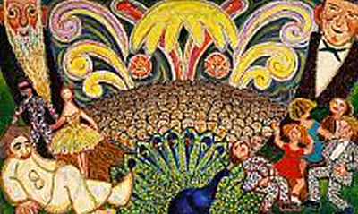 Sample artwork by Henry Heerup (1907 - 1993), known for painting and sculpture - View similar artists and auction records