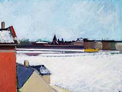 Sample artwork by Soren Hjorth-Nielsen (1901 - 1983), known for danish landscape painting - View similar artists and auction records