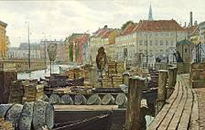 A street scene from Copenhagen