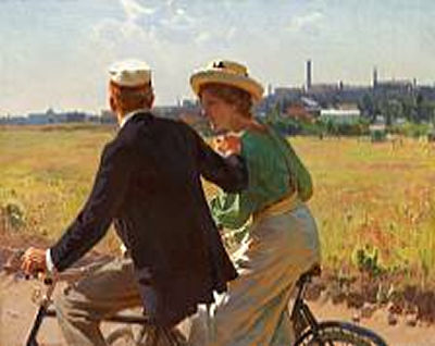 The morning ride