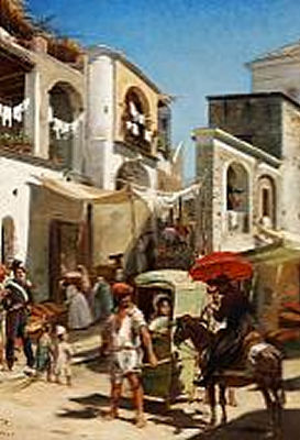 An Italian street scene