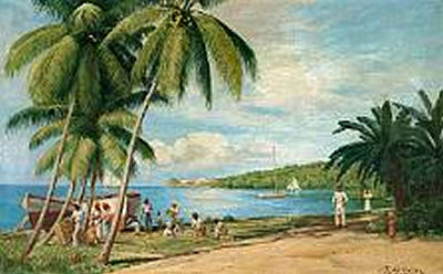 "At a fishing village, St. Croix"