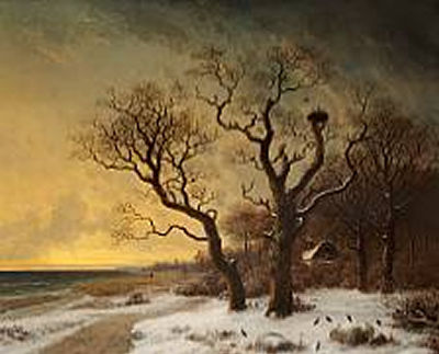 Winter's day, North Sealand by Georg Emil Libert - Auction record, sale price, and art valuation. Compare with similar artists and explore comparable artworks.