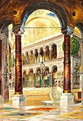 Interior from Hagia Sophia, Istanbul