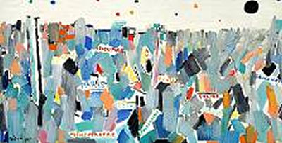 Claire de Lune sur Paris de Montmartre