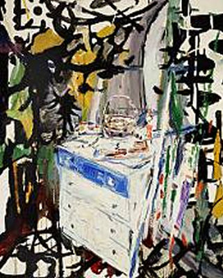 Sample artwork by Kaspar Bonnen (Born 1968), known for painting, decorative and installation art - View similar artists and auction records
