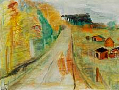 Sample artwork by Lauritz Berg Hartz (1903 - 1987), known for impasto portrait, landscape and still-life painting - View similar artists and auction records