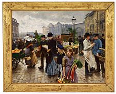 Sample artwork by Paul Gustav Fischer (1860 - 1934), known for realist nude figurative, city view and landscape painting - View similar artists and auction records