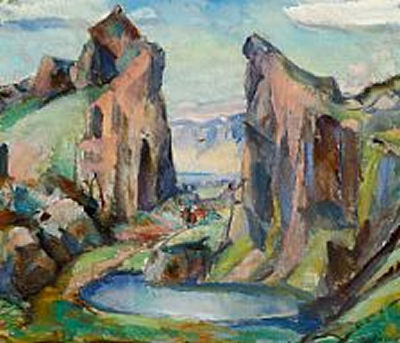 Thingvalla, Iceland by Asgrimur Jonsson - Auction record, sale price, and art valuation. Compare with similar artists and explore comparable artworks.