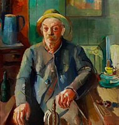 Gammel sjömand by Gunnlaugur Blondal - Auction record, sale price, and art valuation. Compare with similar artists and explore comparable artworks.