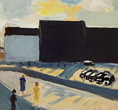 View over Frederiksholms Kanal, Copenhagen, c. 1935