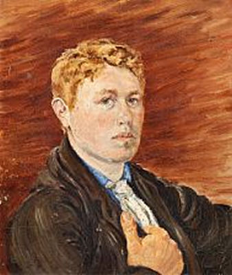 Portrait of Jens Adolf Emil Jerichau: Selfportrait, 1909